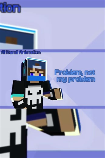Not my problem meme (old trend but that's okay) - Minecraft Animation #minecraft #3danimation