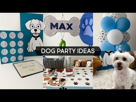 Dog Birthday Party Ideas | Decorations, Piñatas, Games and Prizes