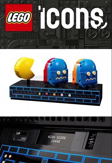 New LEGO Icons Set - 10323 - PAC-MAN Arcade