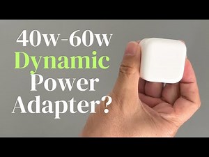 First Look At Apple's New 40w 'Dynamic?' Power Adapter🔋😂