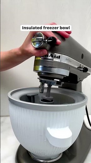 KitchenAid Ice Cream Maker Attachment #shorts