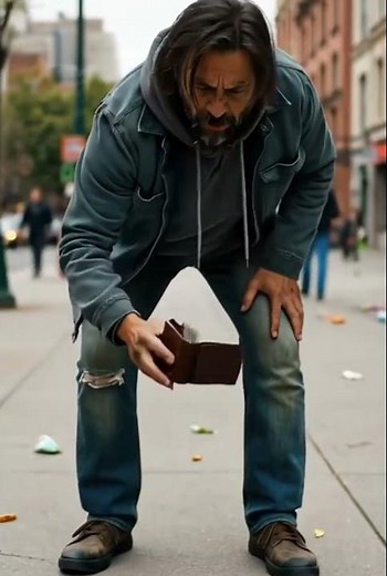 A Homeless Man Found a Wallet… What He Did Next Shocked Everyone 😳