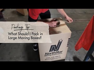 What Should I Pack in Large Moving Boxes?