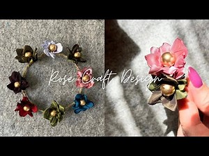 How to Make a Fabric Flower Wreath || Step by Step Guide