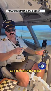 POV: Greek Pilot in the Cockpit 🛫 | Cypriot Smurf