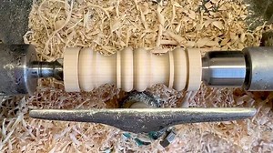 17M views · 112K reactions | I found this video, that I don’t think I’ve ever posted, of American hard Maple turnings for a bar fitting and thought, these would be a perfect practice piece for any turner wanting to improve. Repetition generates muscle memory and if you turned lots of these (any scrap wood) it would definitely improve your skew work. Real speed and the lathe at approx 1400rpm. | The woodturners | Facebook