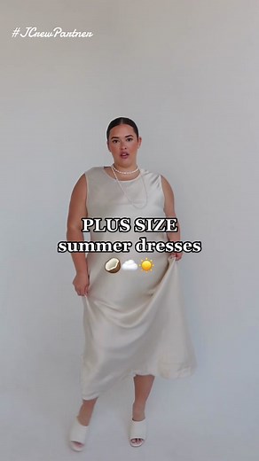 plus size summer dresses @J.Crew #plusizesummeroutfits #JCrewPartner #InJCrew ad