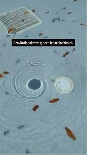 QuantumXparadoxx | “Gravitational waves are invisible ripples that travel through spacetime whenever massive objects move with extreme power. The strongest... | Instagram