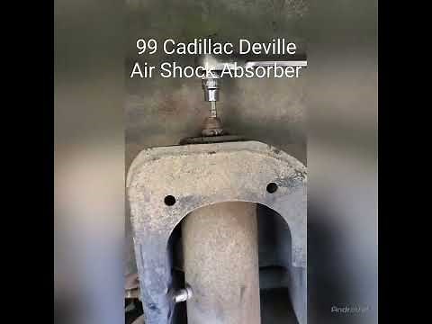 How to change a 99 Cadillac DeVille air shock absorber