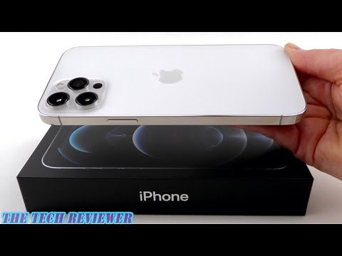 Unboxing the iPhone 12 Pro Max: Silver…or White?