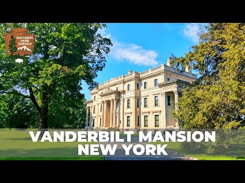 Vanderbilt Mansion National Historic Site | Hyde Park | Classic Beaux-Arts Mansion in Upstate NY