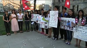 Vigil in Scranton for Nepal Victims
