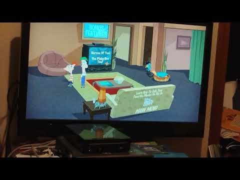 Phineas and Ferb: The Perry Files 2012 DVD Menu Walkthrough