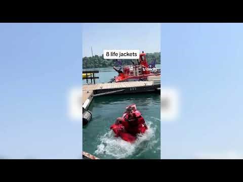 He Jumped With 1 Life Jacket… Then Tried 16!