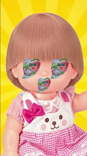 【ぷるぷるメルちゃん】#shorts #メルちゃんママ #おままごと #ごっこ遊び #お菓子 #買い物 #おやつ #こんにゃくゼリー #育児 #保育 #学校 #子育て #低カロリー