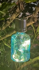 8.1K views · 138 reactions | Beautiful Glass Solar light Twinkle Lights Dollar Tree DIY #dollartreediy #solarlights | Crafty Beach | Facebook