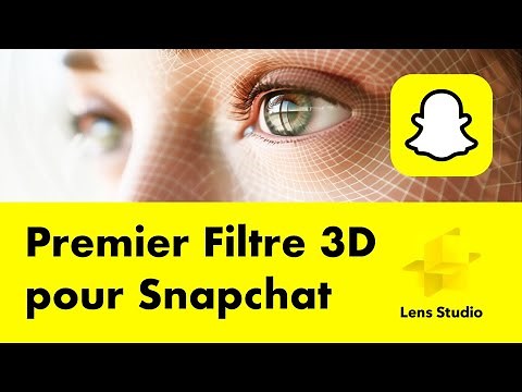Débutant - Tutoriel 3D en Français : Comment faire un Filtre Snapchat ?