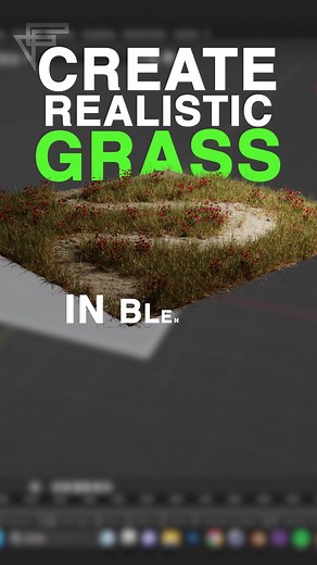 How to Create Realistic Grass in Blender - Step-by-Step Tutorial