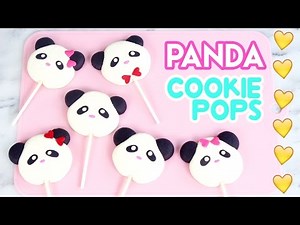 How to Make Panda Cookie Pops!