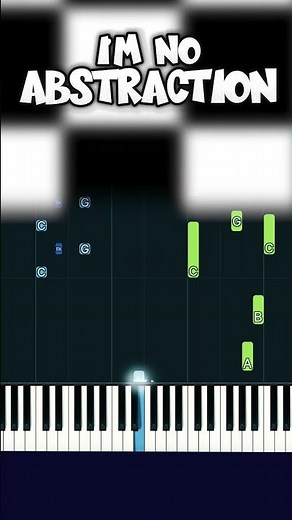 How To Play "Abstraction" on #piano ‪@KittenSneeze‬