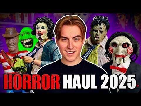 Everything I Added to My HORROR COLLECTION in 2025! Figures, Props and MORE