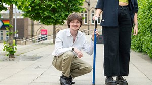 British Student Designs Magnetic Walking Stick