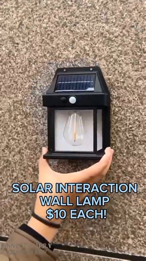 Solar Interaction Wall Lamp - INSTOCK! $10 Each! Illuminate your space with the elegance of sustainable design. Our solar interaction wall lamp blends modern style with eco-friendly efficiency. Colours available: Black, White Size: 12 x 17cm FREE DELIVERY for all purchases $30 and above! Message us at 673 8623969 to get yours now! ✉ | Unnecessarily Necessary