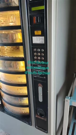 Distributeur automatique d'œufs fermiers : Une idée innovante