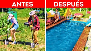 248K views · 692 reactions | Cómo construir tu propia alberca || geniales ideas y creaciones para tu patio: | Ideas en 5 minutos Niños | Facebook
