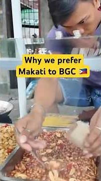 Why we stay in Makati Manila over BGC Taguig! 🇵🇭 #bgc #manila #taguig #philippines #travel