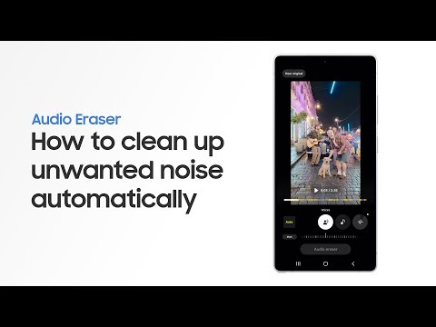 How to use Audio Eraser