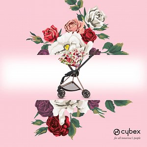 37K views · 154 reactions | Elegante, femenina, un homenaje a la belleza de la maternidad. La colección Spring Blossom es una sutil caricia para tus sentidos y los de tu bebé. | CYBEX | Facebook