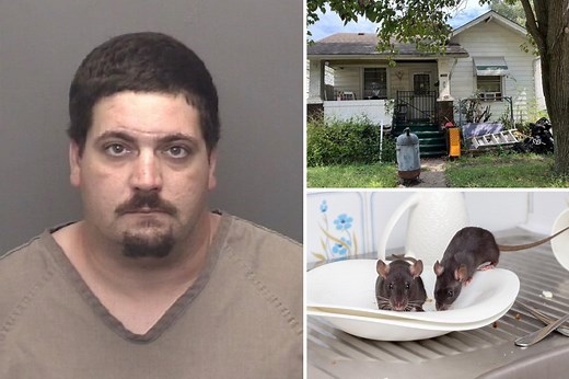Father of infant nearly eaten alive, permanently disfigured by rats in Indiana ‘house of horrors’ gets maximum prison sentence