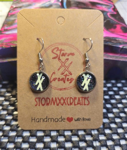 XX MGK Dangle Earrings Machine Gun Kelly Inspired Stainless Steel - Etsy