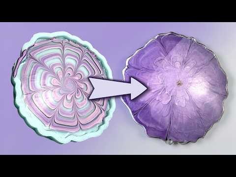 I didn’t expect this resin bloom to turn out like this! 😱🌸