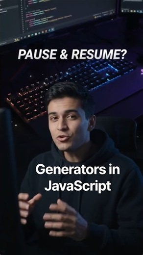 🚀 JavaScript Generators Explained in 15 Seconds! #JavaScript #coding #webdevelopment
