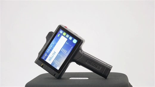 Willita Hot Sale Portable Inkjet Printer Support Date Time Serial Number Batch Coding Industrial Grade Handheld Inkjet Printer