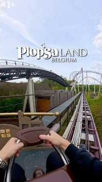 I rode The Ride to Happiness 🇧🇪🎢 #plopsaland #themepark