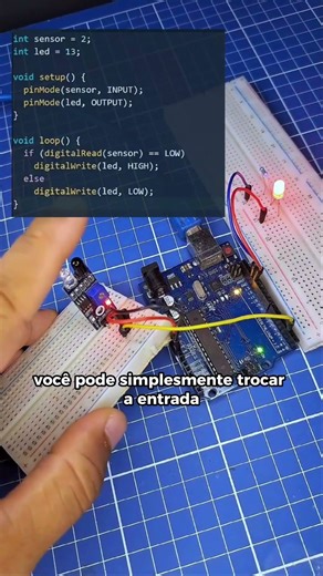 Mais de 80% dos projetos com Arduino seguem exatamente a mesma lógica.