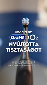 Az önhöz illő tökéletes tisztaság: akár 100%-kal tisztább fogak* az Oral-B iO-val! *Az Oral-B manuális fogkefékhez képest. | Procter and Gamble Magyarorszag