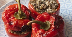 Poivrons farcis simples et rapides
