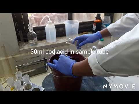 Chemical Oxygen Demand (COD) Test of Waste Water by APHA Method