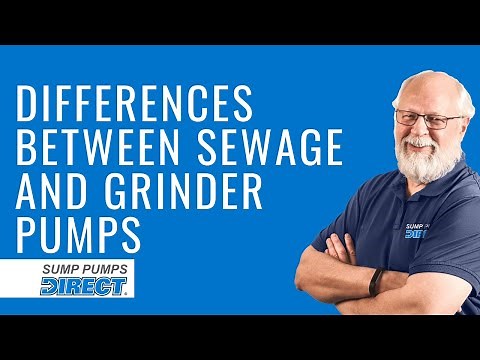 Differences Between Sewage and Grinder Pumps