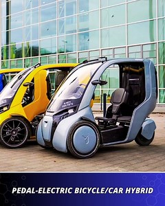 This pedal-electric bicycle/car-hybrid is turning heads on streets around Germany. | Startup Selfie