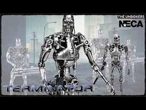 The Terminator: T-800 Endoskeleton figure by NECA