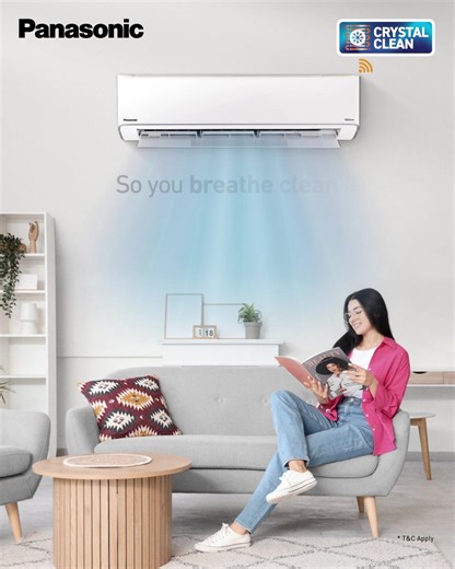 5.3K views · 31 reactions | Panasonic Smart AC brings powerful self-cleaning into your home. 15 minutes. One smart mechanism. Zero hidden dirt. Frosting and Defrosting Mechanisms keep your AC core spotless, so you breathe cleaner, fresher air always. Hit that post notification button to stay in the loop! #PanasonicIndia #TheNewSmartInTheFamily #TrustedACsForSmartHomes #UnlockTheFuture #PanasonicAirConditioners #15WaysToSmartCooling #MirAIe #SmartCooling | Panasonic India | Facebook