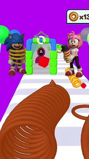 SONIC V'S AMY ROSE FIGHT CHALLENGE GAMEPLAY Lvl.87 #gameplay #shorts #gaming