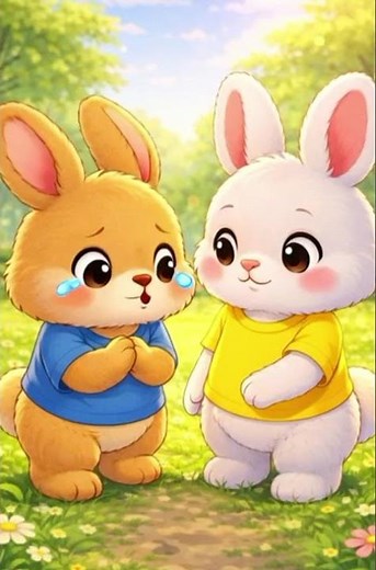 Hunny Bunny Learn to Say Sorry 💛 | Kids Cartoon Moral Story