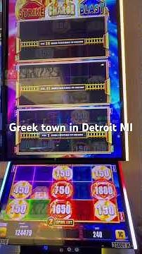 Greek town fun in Detroit Michigan #detroit #greektown #casino