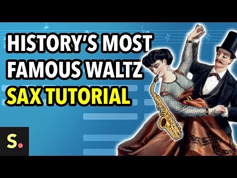 The Blue Danube Waltz Sax Tutorial | Saxplained